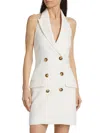 Veronica Beard Claridge Blazer Dress In Off White