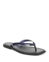 Veronica Beard Clea Jelly Flip-flop Sandal In Multi