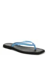 Veronica Beard Women's Clea Jelly Thong Sandals In Royal Blue