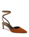 Veronica Beard Colette Heels Caramel In Caramel