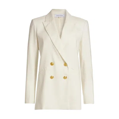 Veronica Beard Women's Dale Dickey Jacket, Off-white