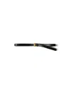 Veronica Beard Dash Leather Belt In Black