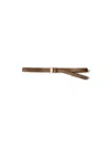 Veronica Beard Dash Suede Belt In Brown