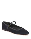 Veronica Beard Ellie Mary Jane Flat In Eclipse