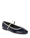 Veronica Beard Ellie Mary Jane Flat In Blue