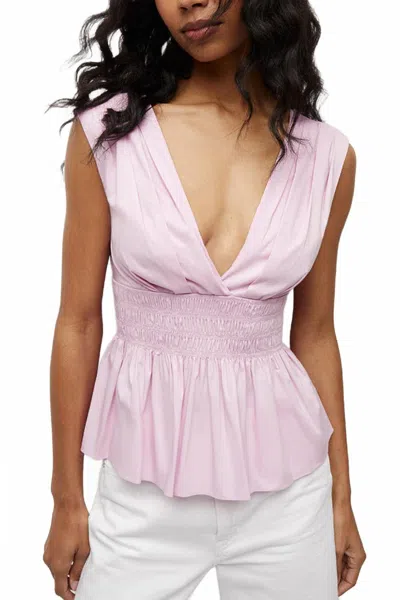 Veronica Beard Women's Evra Top In Pink