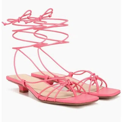 Veronica Beard Women's Foley Strappy Sandal In Coral In Pink