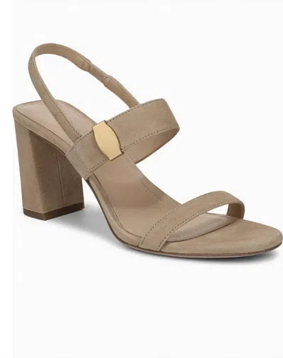 Veronica Beard Women's Genetta Slingback Sandal In Sand Suede In Multi