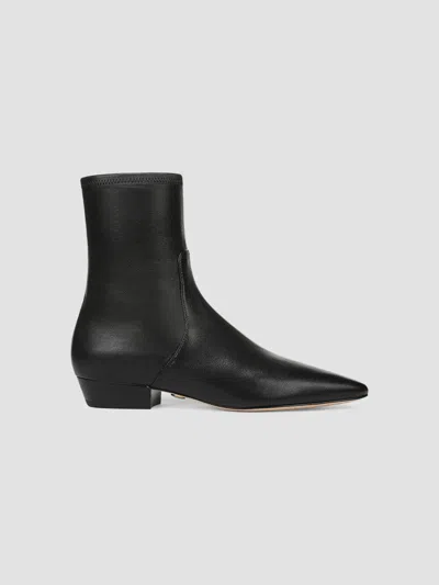 Veronica Beard Women's Glina 25mm Leather Boots In Black