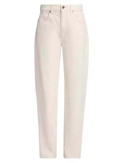 Veronica Beard Women's Harley Arc Leg High-rise Jeans In Neutral