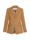 Veronica Beard Izara Jacket In Brown