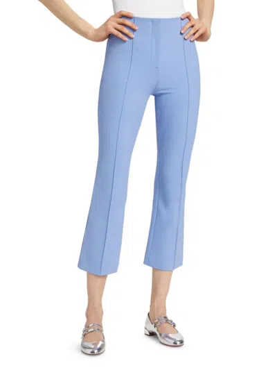 Veronica Beard Women's Jaya Pintuck Crop Pants In Multi