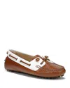 Veronica Beard Leather Loafers In Brown