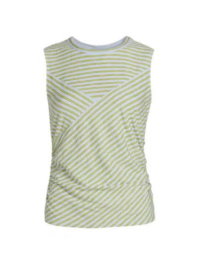 Veronica Beard Women's Johana Striped Tank Top In Multi