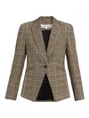 Veronica Beard Kendryn Embellished Dickey Jacket In Black Multi In Multi