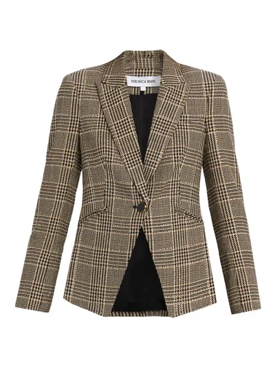 Veronica Beard Kendryn Embellished Dickey Jacket In Black Multi