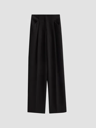 Veronica Beard Women's Kenneth Straight-leg Pants In Black