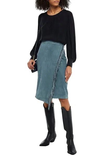 Veronica Beard Women's Knee Length Skirt In Blue