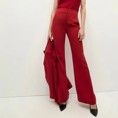 Veronica Beard Women's Lebone Pant In Crimson In Red
