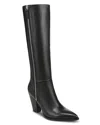 Veronica Beard Levanne Leather Knee High Boot In Black