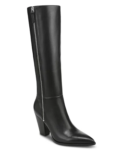 Veronica Beard Levanne Leather Knee High Boot In Multi