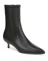 Veronica Beard Lisa 45 Stretch Kitten Heel Bootie In Black