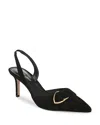 Veronica Beard Loralyn Slingback Pointed Toe Pump In Black