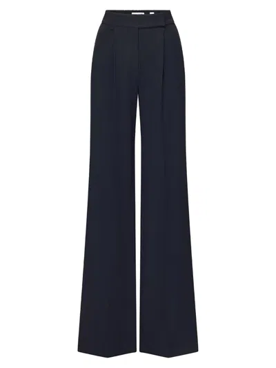 Veronica Beard Women's Marbeau High-rise Wide-leg Pants In Blue