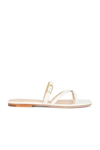 Veronica Beard Women's Marthe Sandal In Parchment In White