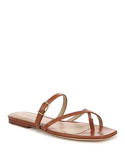 Veronica Beard Women's Marthe Slide Flat Sandals In Brown