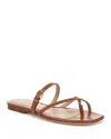 Veronica Beard Women's Marthe Slide Flat Sandals In Honey