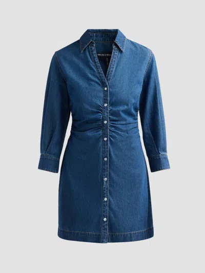 Veronica Beard Women's Maura Denim Minidress In Blue