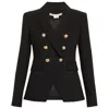 Veronica Beard Women's Miller Dickey Jacket, Black/gold In Black