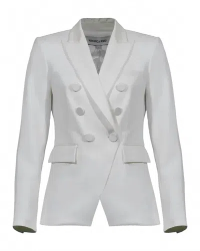 Veronica Beard Women's Miller Dickey Jacket In Off White In Gray