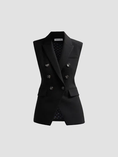 Veronica Beard Women's Miller Double-breasted Jacket In Black