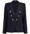 Veronica Beard Women's Navy Blue Dickey Classic Double Breasted Jacket Blazer In Blue