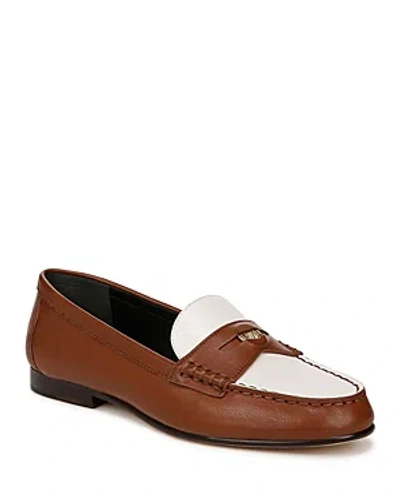 Veronica Beard Penny Loafers Caramel/lily In Caramel/ Lily