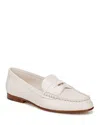 Veronica Beard Lily Leather Penny Loafers In Lily