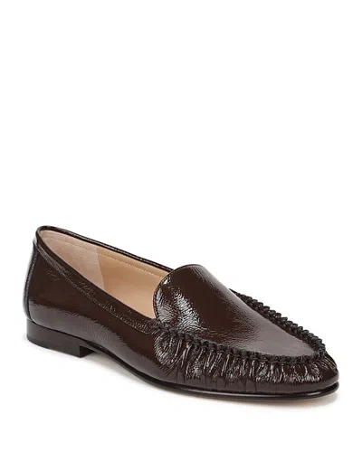 Veronica Beard Women's Prilla Leather Loafers In Brown