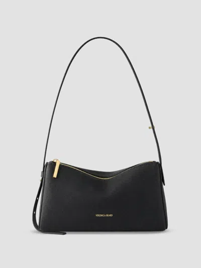 Veronica Beard Women's Prism Leather Shoulder Bag In Black