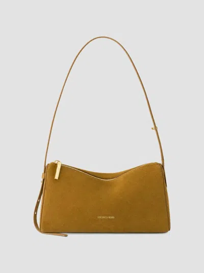 Veronica Beard Prism Suede Shoulder Bag In Purple