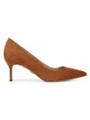 Veronica Beard Rita Pointed Toe Pump In Brown