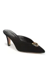 Veronica Beard Rochelle Pointed Toe Mule In Black