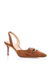Veronica Beard Roxy Slingback Pointed Toe Pump In Hazelwood