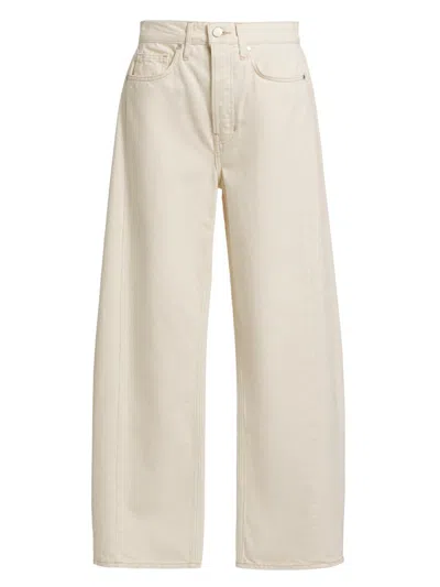 Veronica Beard Women's Ryder Saddle Jeans In Sand