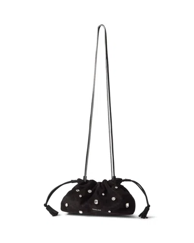 Veronica Beard Women's Small Crystal Bag In Black