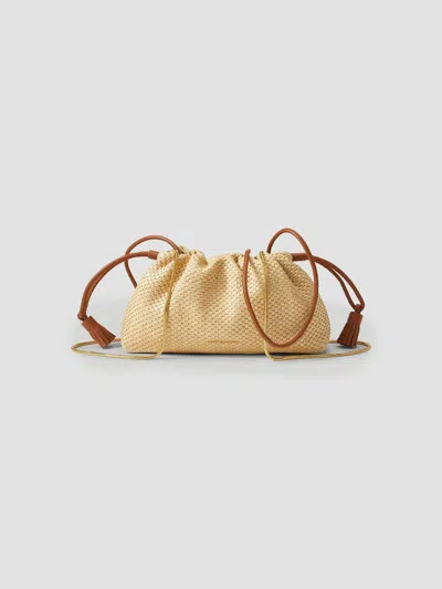 Veronica Beard Women's Small Stash Raffia Bag In Hazelwood Natural