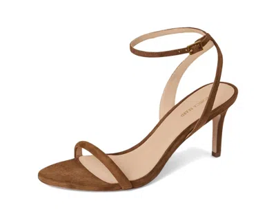 Veronica Beard Women's Sylvie 75 Suede Sandal In Chesnut In Brown