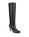 Veronica Beard Tarian Tall Chain Boot In Black