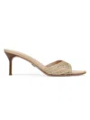 Veronica Beard Tia Raffia Sandal In Brown